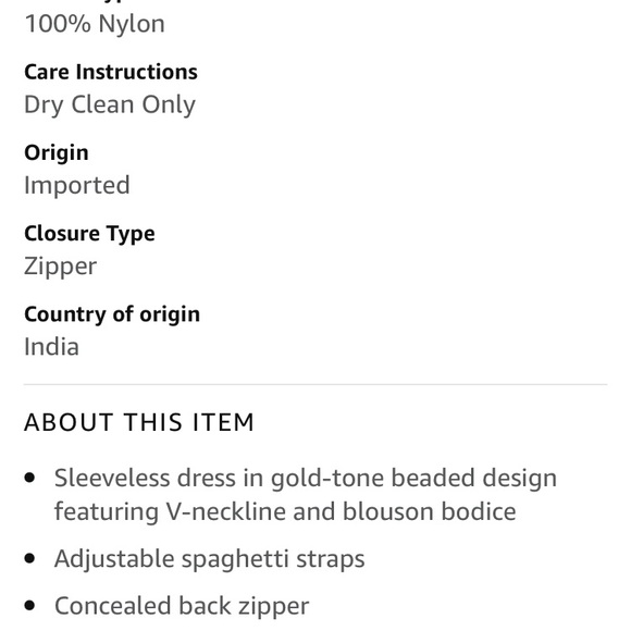 Adrianna papell beaded v neck dress size 6 - Picture 7 of 11